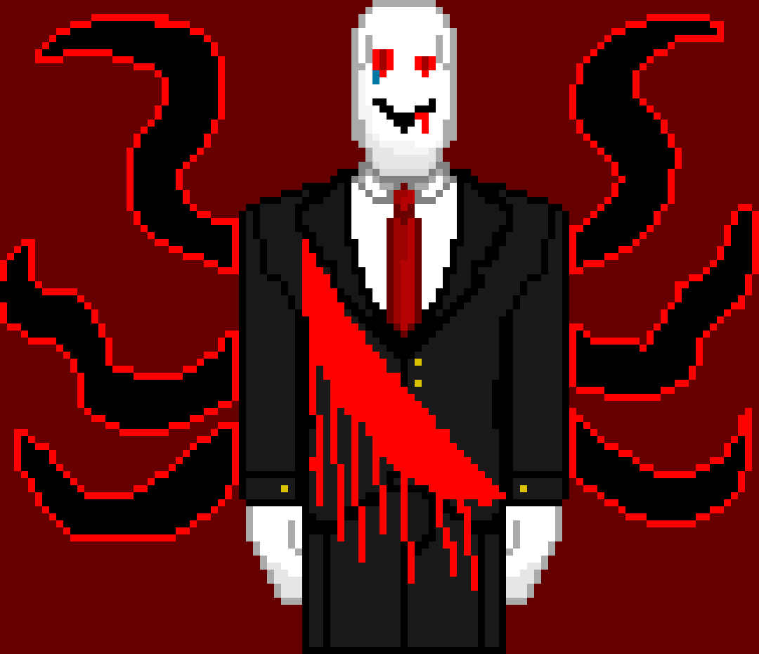 [7398c2] *Falls to his knees* I Cant! *Starts to cry* :Slenderman