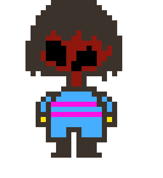 [d46952] goretale frisk take or leave it if you take you have to help me make a freaktale sans sprite