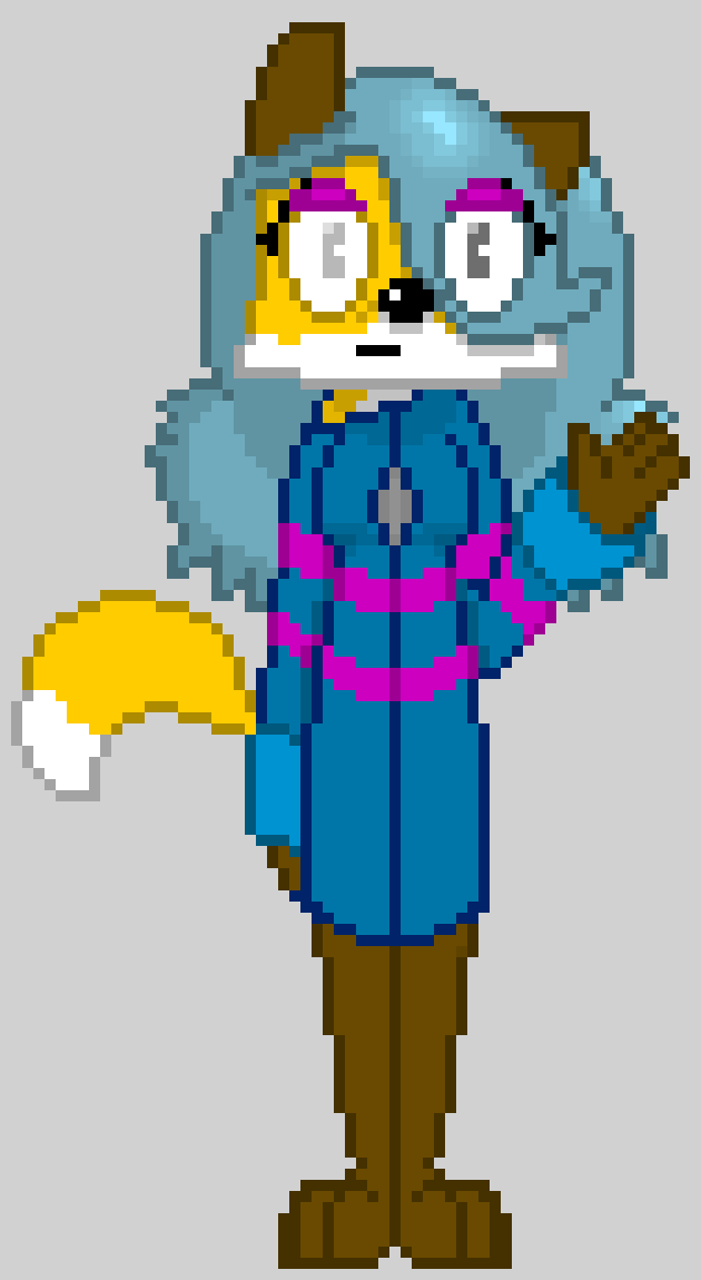 [6d74d1] Look at my art: I cannot shade very well... The only good shading I did was the little brightness on the hair, but that's it...