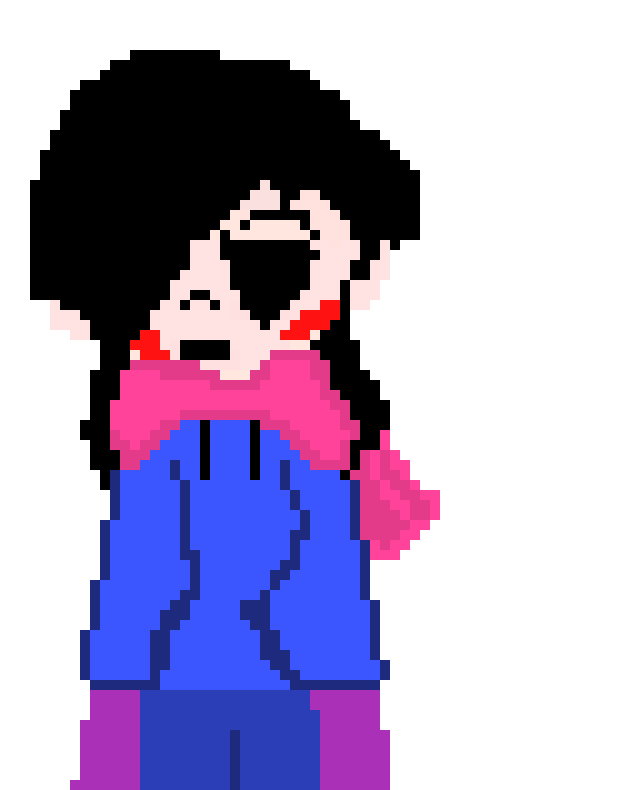 [904ba9] no I can't she runs back a blast the robot.