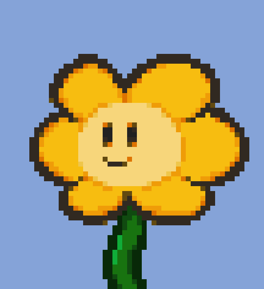 [b9de0d] base for flowey, 