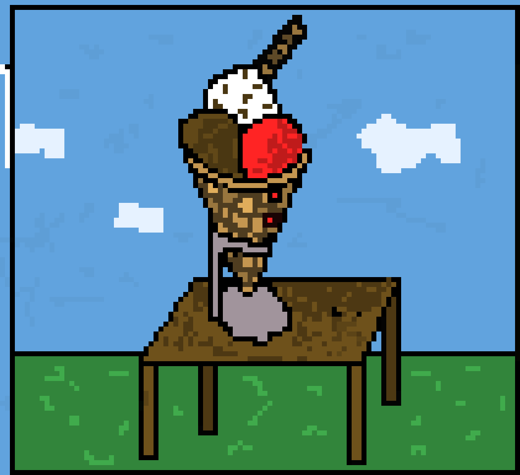 [25adef] Pixelbild Milena