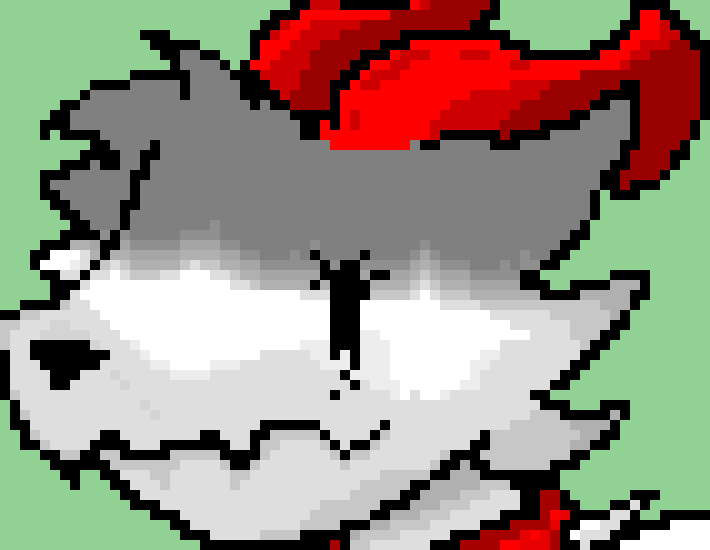 [95be89] -He jotted back up... With some of it mildly leaking from one of his eyes- ... H-Huh?... O-Oh yeah, totally...