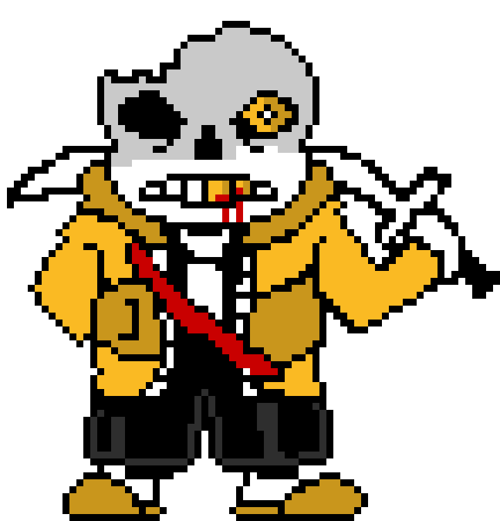 [b1c20a] Gold!Infinite Sans Phase 2