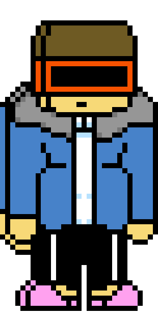 [852f72] Ethan:        "sitting in Snowdin thinking about . . . l i f e) sure nutin else to do im just sittin in Snowdin"