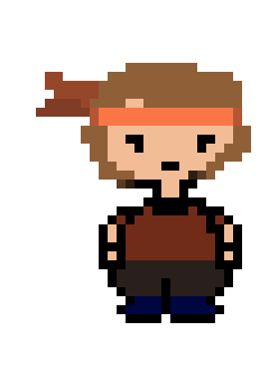 [d1de41] Custom Undertale Human Sprite Template