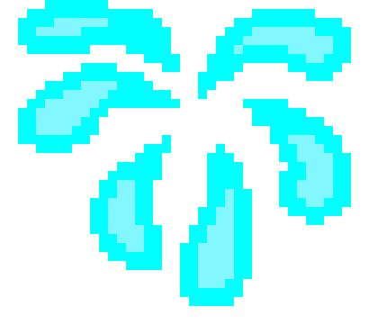 [a34ade] [From inside the sand cloud, a barrage of slightly homing blasts target them]