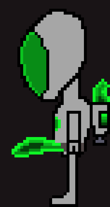 [d436d4] i have made a new  character i will call it green