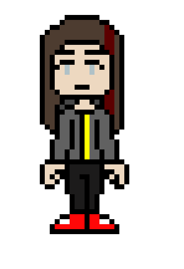[9664c4] Sprite of me [Self Insert AU] (Underfell version)