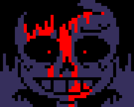 [7ce906] *(Demented wakes up.) Huh?! -HorrorTale Sans