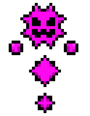 [fd811b] You, Blue Cube, bow down to your new lord, Lycanthropy! I control the forest now!