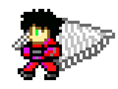 [9664c4] Flying Zed (Zed is my TERRARIA Character)