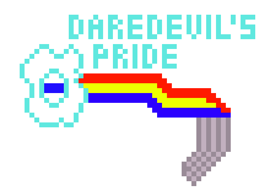 [9664c4] Keyblade pixel art: Daredevil's Pride