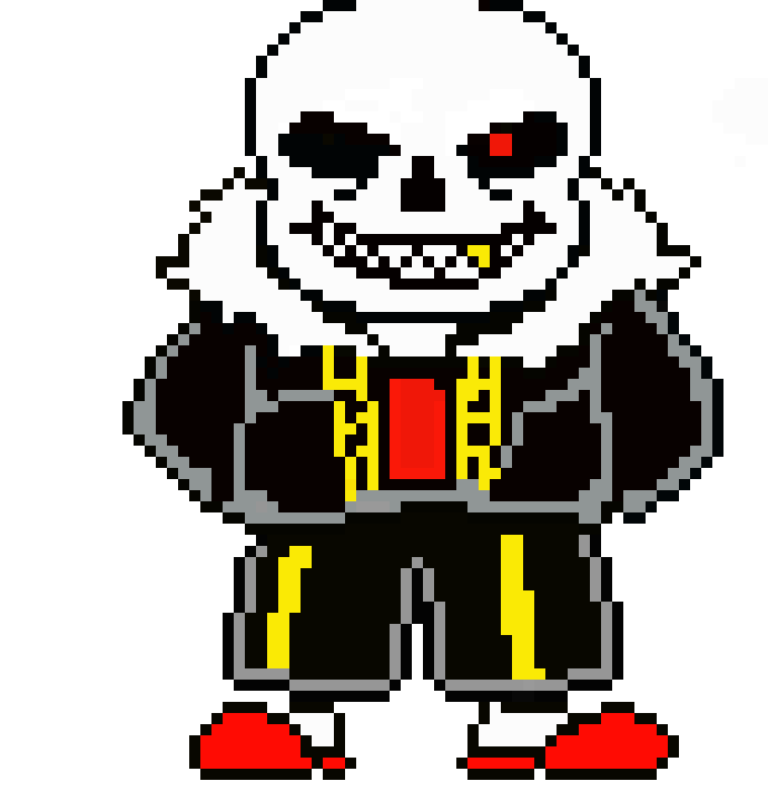 [e3e931] Angry Underfell Sans
