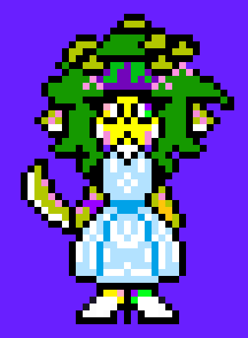 [970cdd] Autumn-*Gets back on her dress and heels to only begin re attacking Hart,with a purple dagger*