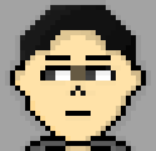 [63ceb7] [[But actually... It`s his left {our right}, eye that`s one pixel off...]]