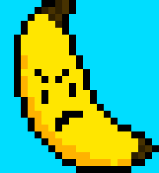 [f7c573] (the banana barks back at the pet wolf)