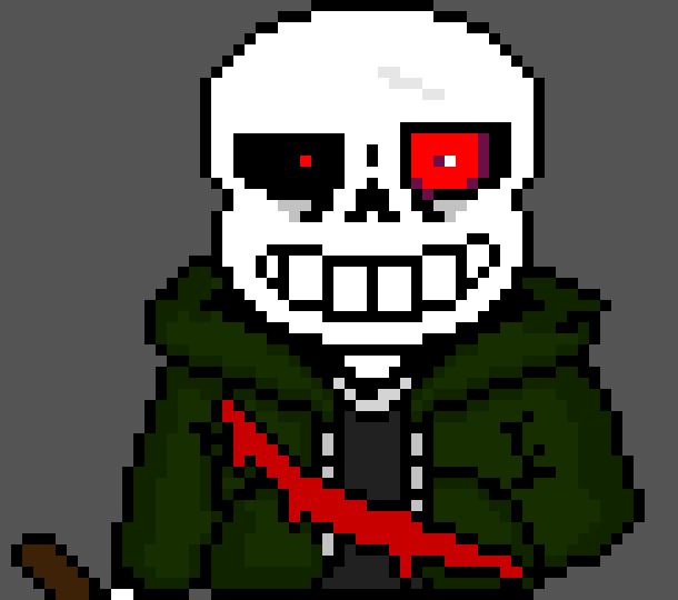 [11a9d7] Alr ima rp with this now lol) -Picks up the poster- -Insanity!Sans (Deteriorate)