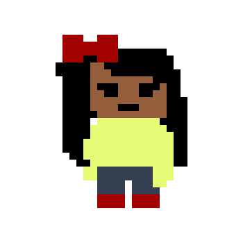 [4aeedf] danganronpa pixel sprite base