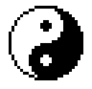 [b2b93b] Ying Yang Symbol