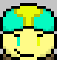 [a228fa] *Walks down the hill, twirling his paintbrush like a baton and whistling. Paint flies off and hits Error*