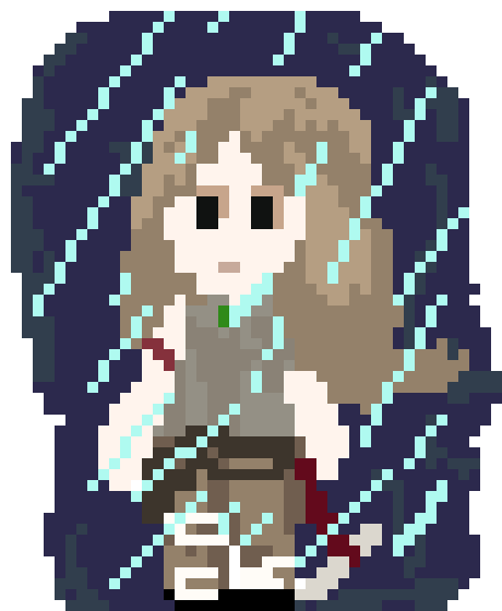 [9664c4] Lara croft rain