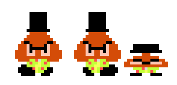 [9664c4] Hipster fashion goomba