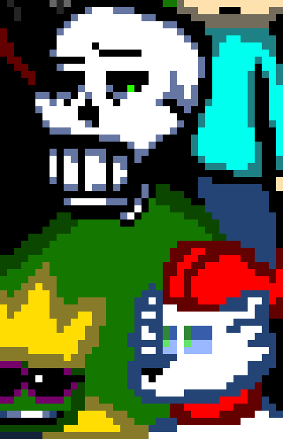 [95be89] Wait... Did Goopi put Allan behind me?... Bitch... My OC stands 6 feet damn it... Am I my knees or something? Sides... The fuck is HE doing behind me anyway? Everyone KNOWS Allan and me ROYALLY hate each other...