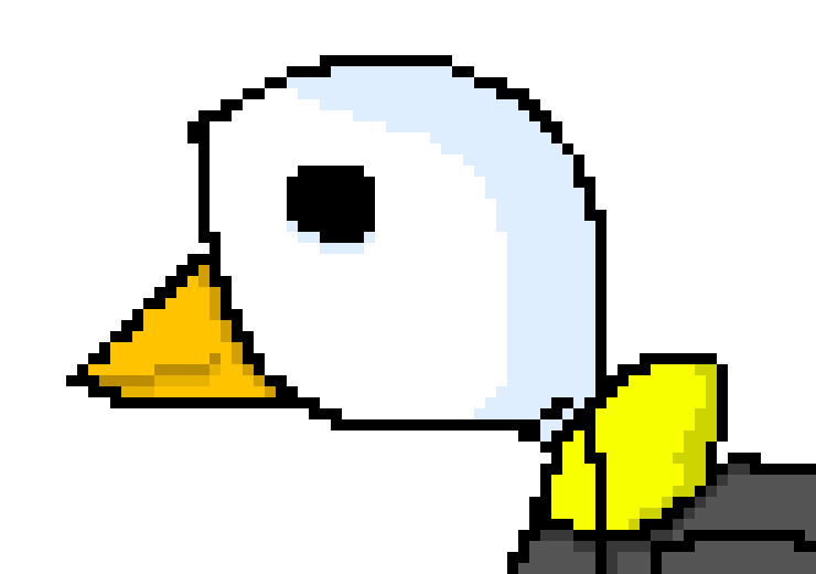 [5b2f3e] -a fiery portal appears, the goose walks through-