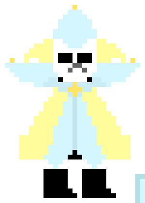 [1a18a3] Oh btw I made my SPM OC in pixel art form. -LunaSilverPelt