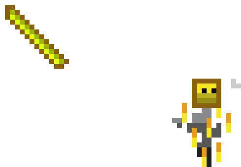 [91969a] Fiery/Blaze Rod pet concept for Terraria