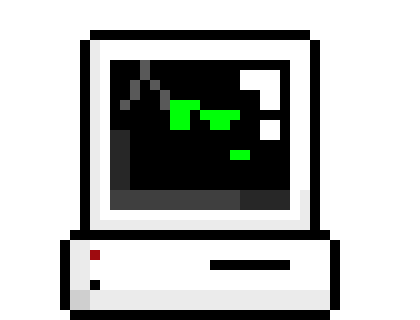 [7b7bce] *turns on* ugh...how long have i been asleep? *battery symbol shows up* running on backup power...wait....im a fricken computer...i cant move...hm...*plays the connection sound to try and draw someone towards me*