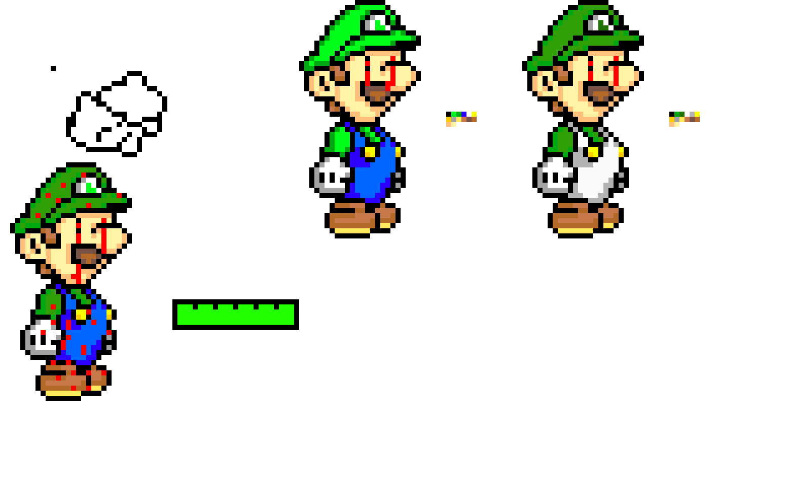 [b512c0] *GRABS BEN OUT OF THE SCREEN AND THROW'S HIM* - luigi.exe