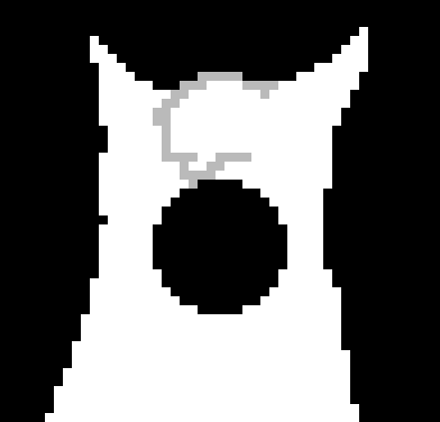 [c91422] *It gets up in your face and watches*