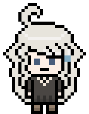 [6a15e0] gray hair girl