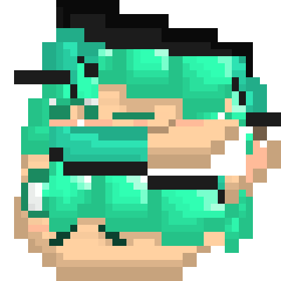 [05b0c1] heya ben! im wasting my time playing with pixelated toast man   -TomKat