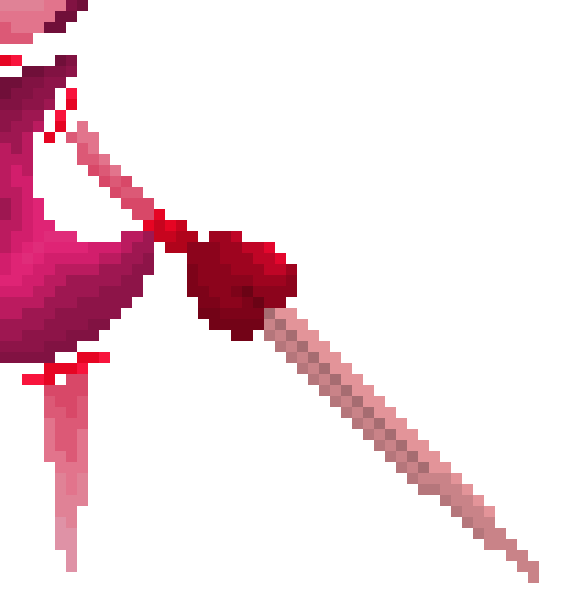 [f7c573] *a sword appears from little crystals and starts walking towards the person*