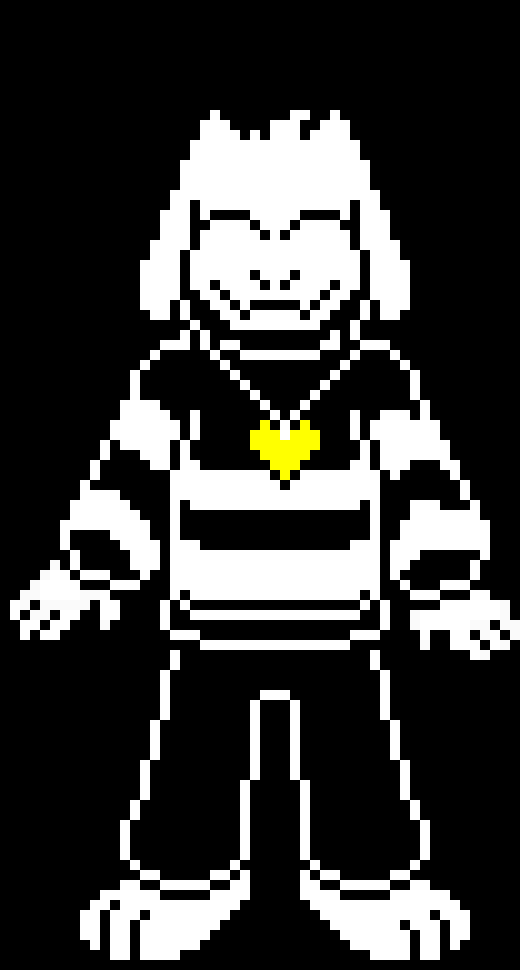 [2b9834] (i remember the drunk sanses that all i remember and adam screaming at the sans i was using)---asriel/shadow