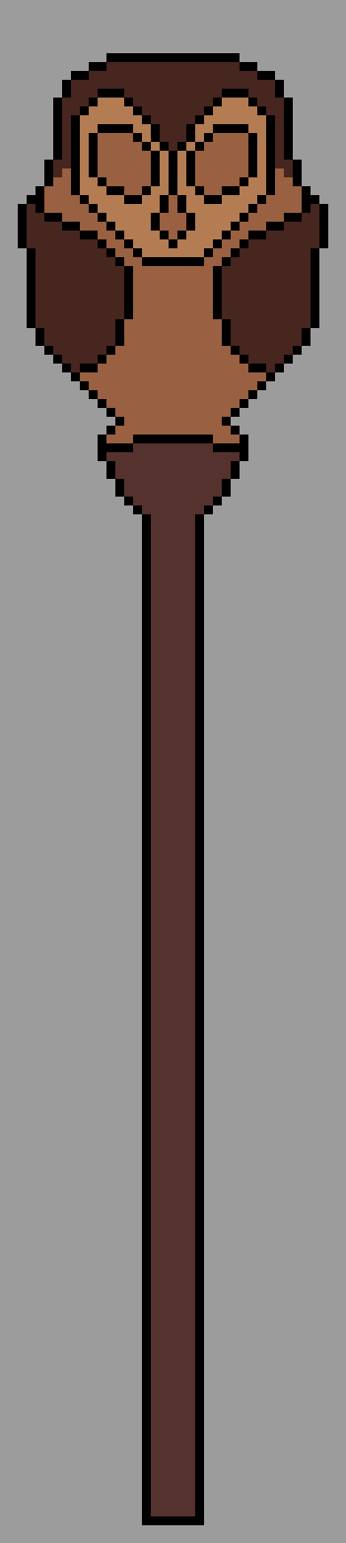 [1ca5d9] *A staff/palisman lays on the ground* -Owlbert (Cadmus)