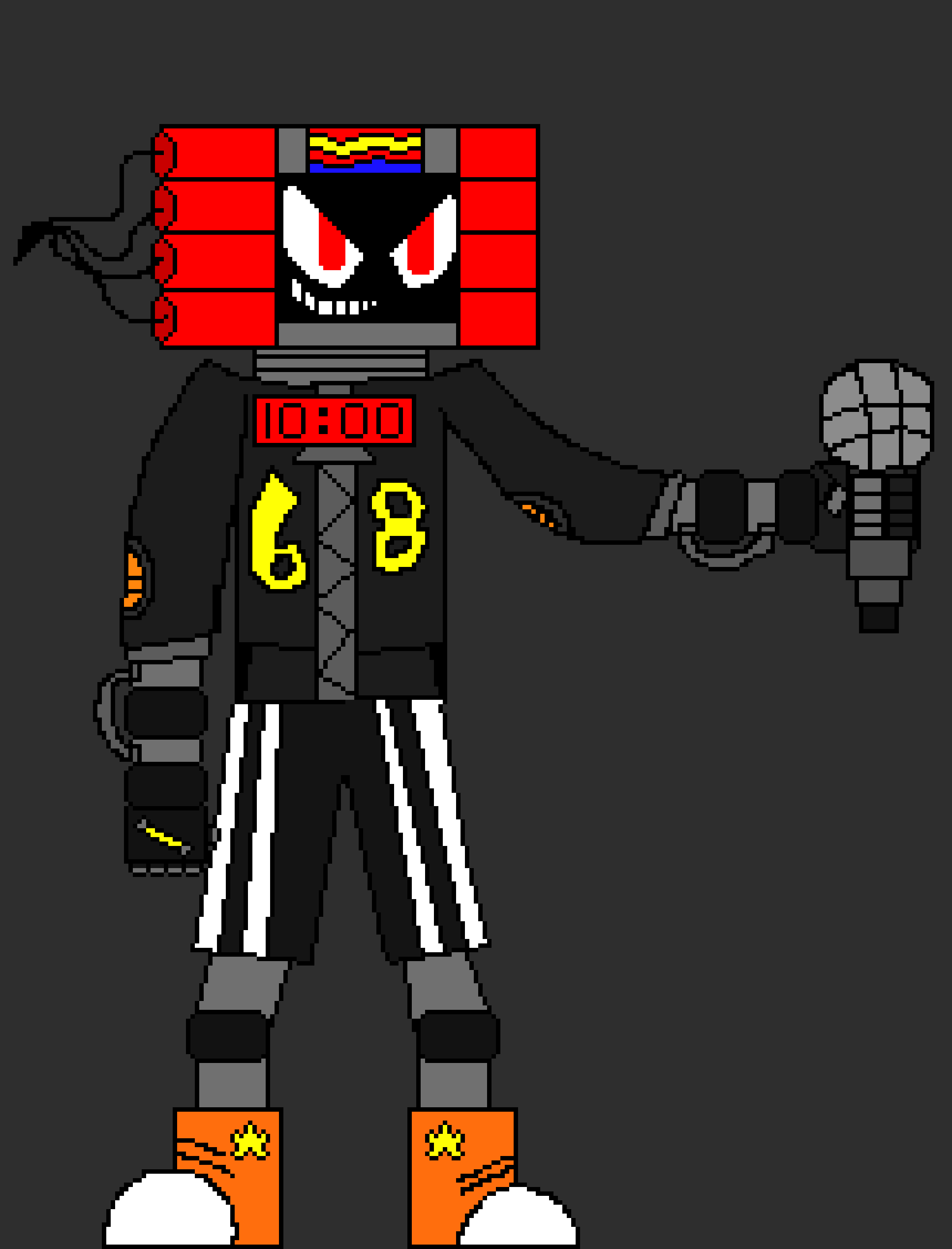 [812b32] *front flips into the allyway* heh sup Rivity! - Whitt-X Molt!