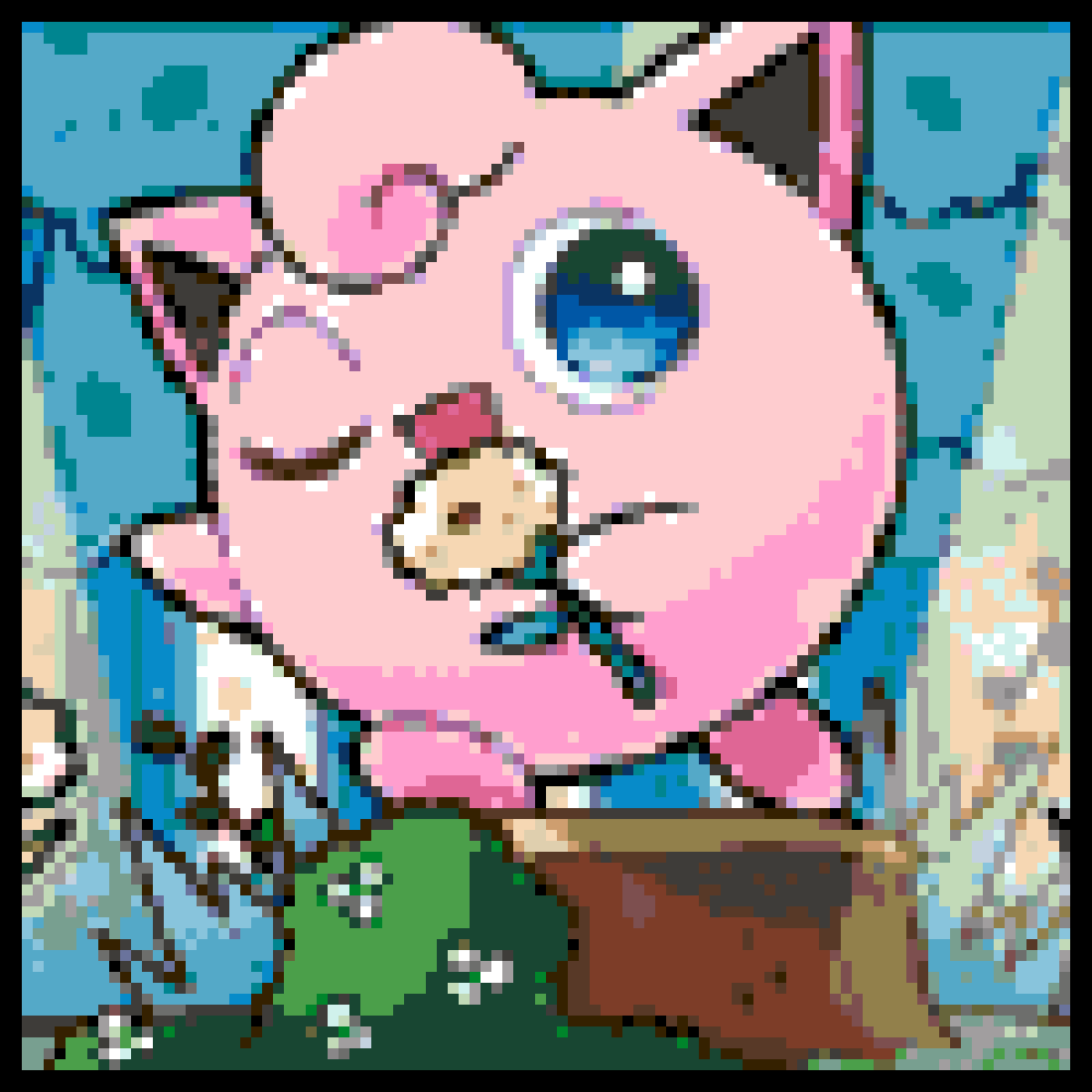 [6200ba] Jigglypuff Card Art