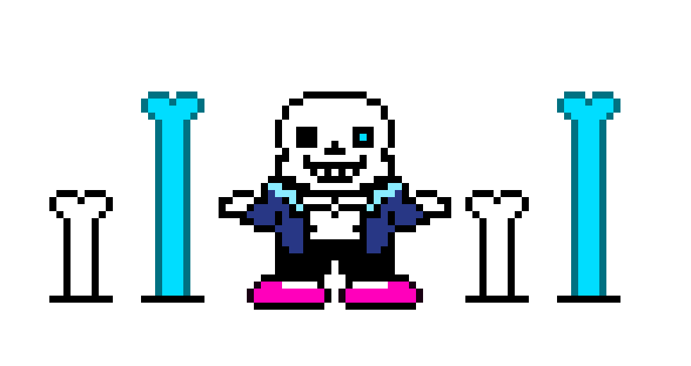 [9664c4] Sans (SPOILERS, Overworld View)