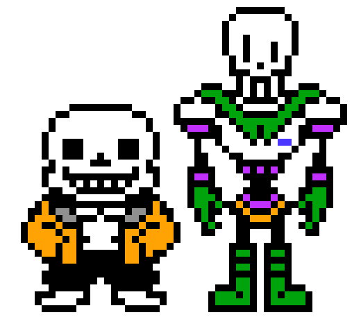 [9664c4]  sans and papyrus fliped