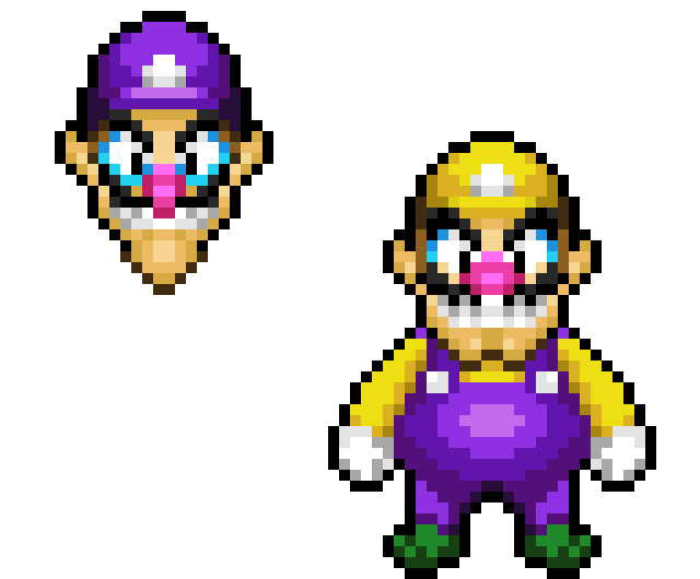 [95be89] Wario & Waluigi - APL | *Sad Wah, noises as Waluigi, has no body*