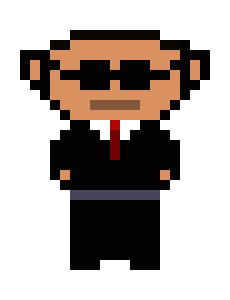 [9664c4] White Secret Service Man