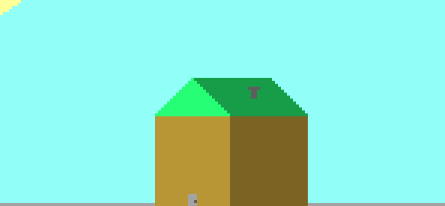 [9664c4] Building with a basic 3D effect