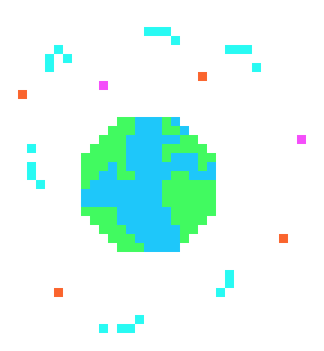 [9664c4] Pixel Earth