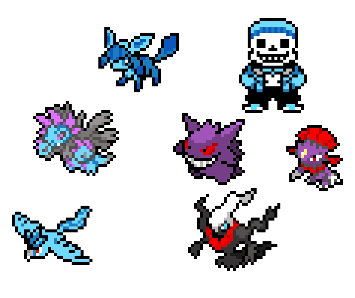 [9664c4] Trainertale Sans and his pokemons
