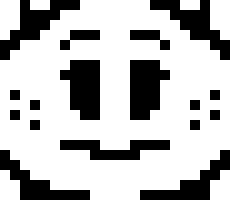 [05b0c1] *She follows the Gaster Blaster as it flies overhead*