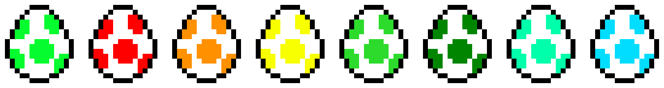 [3a4703] Yoshi Egg Colors